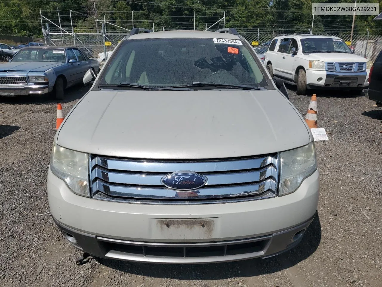 1FMDK02W38GA29231 2008 Ford Taurus X Sel