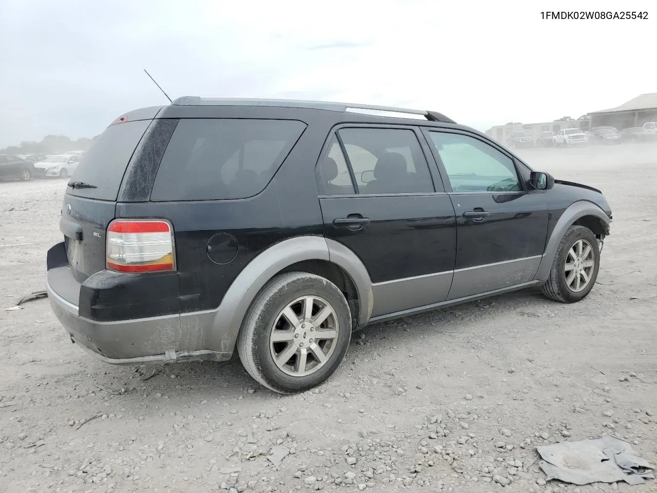 2008 Ford Taurus X Sel VIN: 1FMDK02W08GA25542 Lot: 70581934