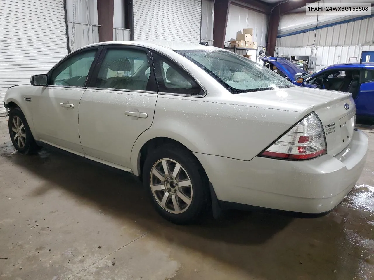 2008 Ford Taurus Sel VIN: 1FAHP24WX8G158508 Lot: 71544144