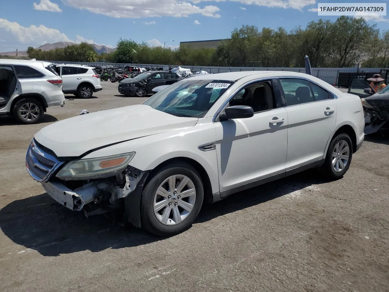 2010 Ford Taurus Se VIN: 1FAHP2DW7AG147309 Lot: 68701304