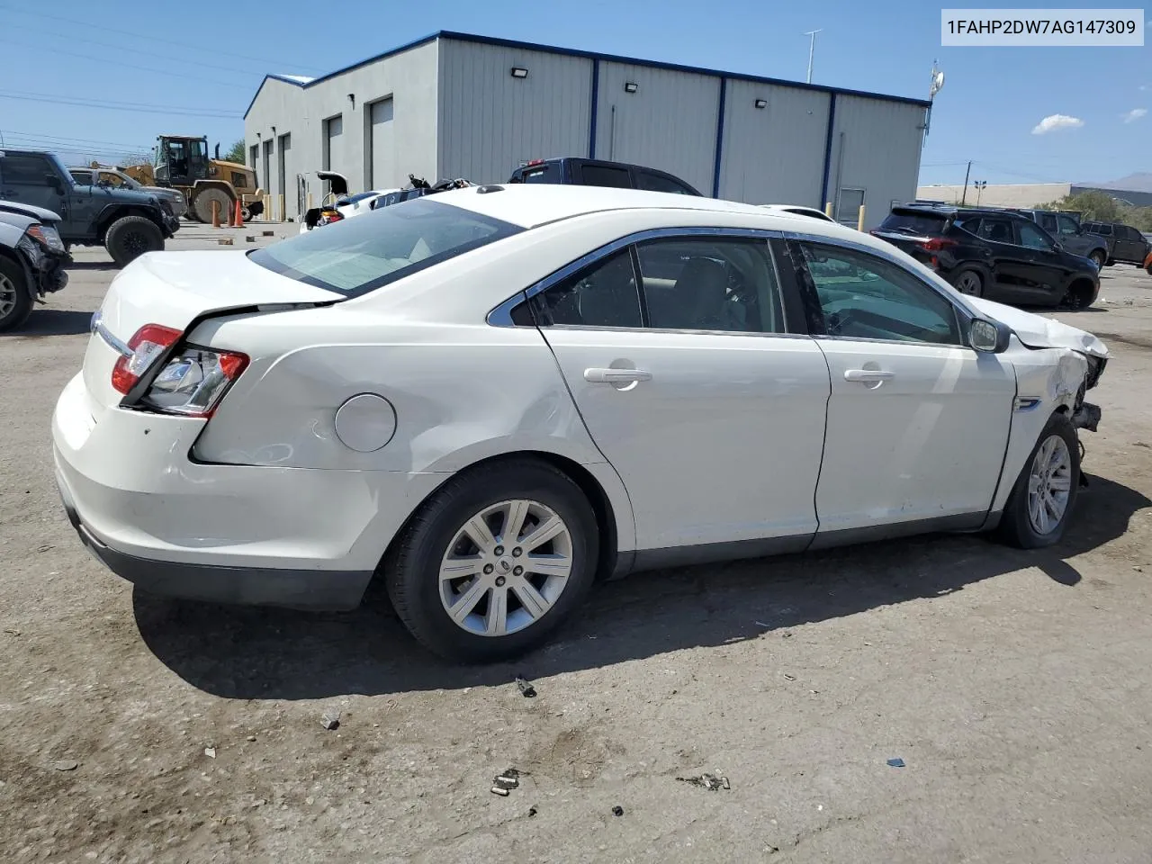 2010 Ford Taurus Se VIN: 1FAHP2DW7AG147309 Lot: 68701304