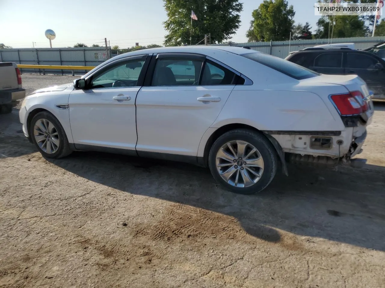 2011 Ford Taurus Limited VIN: 1FAHP2FWXBG186989 Lot: 71066594