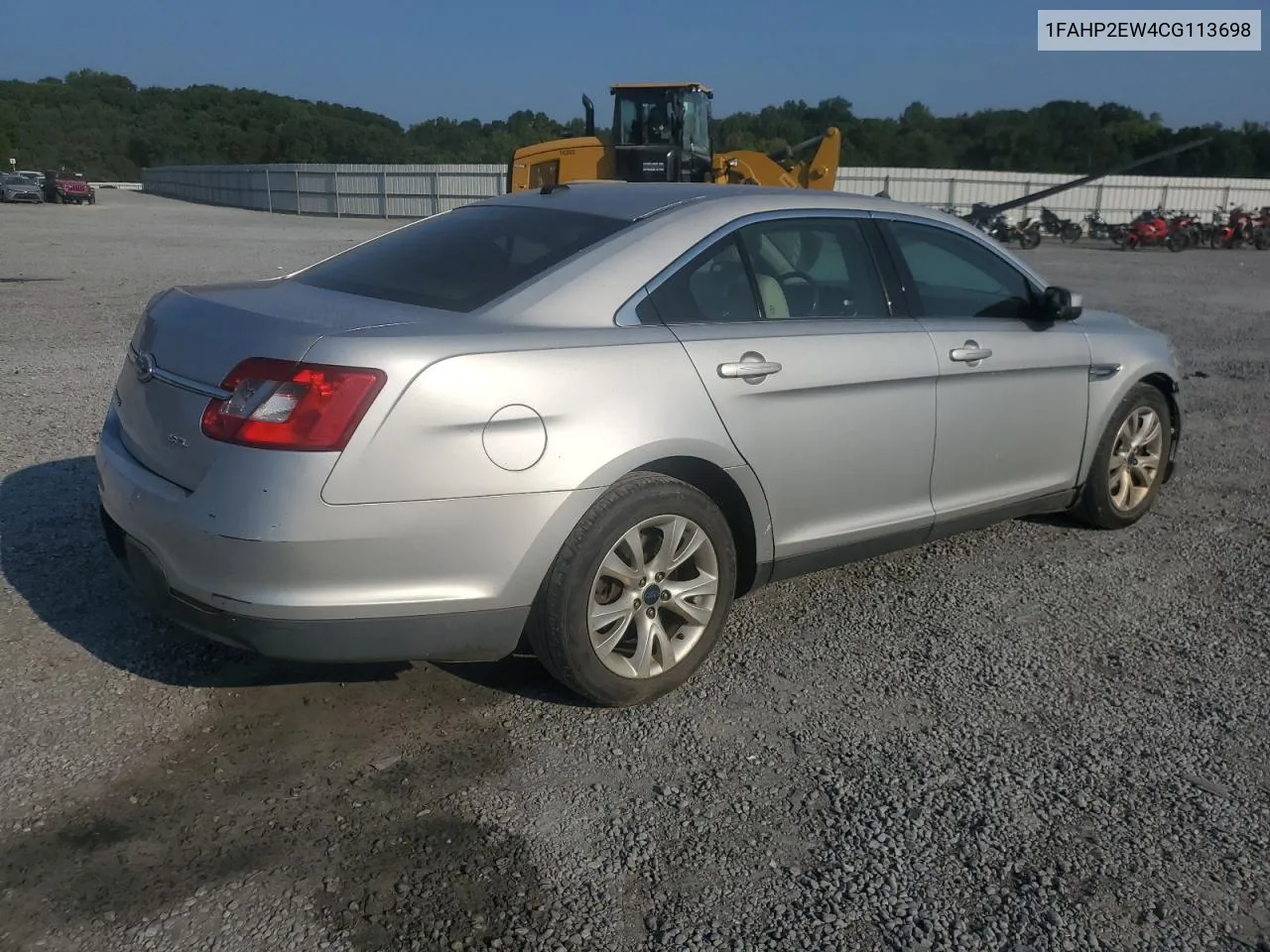 1FAHP2EW4CG113698 2012 Ford Taurus Sel