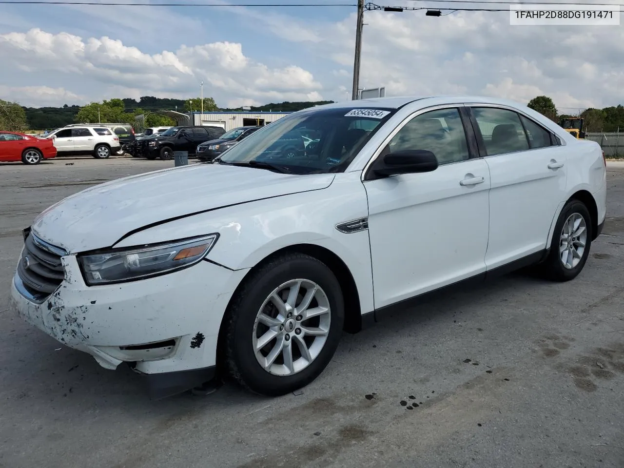 2013 Ford Taurus Se VIN: 1FAHP2D88DG191471 Lot: 63545054