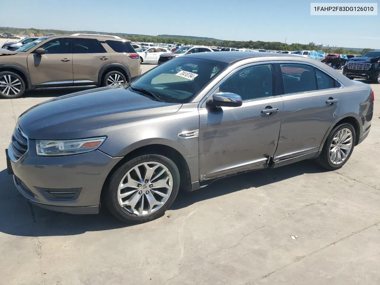 2013 Ford Taurus Limited VIN: 1FAHP2F83DG126010 Lot: 70410794