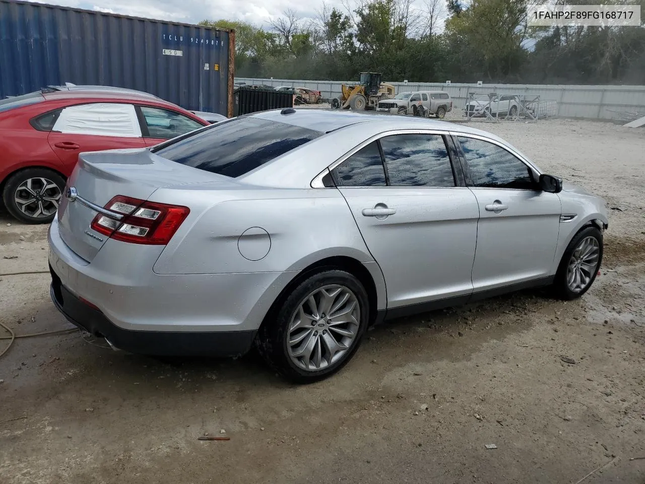 2015 Ford Taurus Limited VIN: 1FAHP2F89FG168717 Lot: 69506504