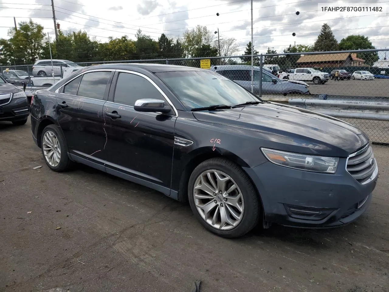 1FAHP2F87GG111482 2016 Ford Taurus Limited