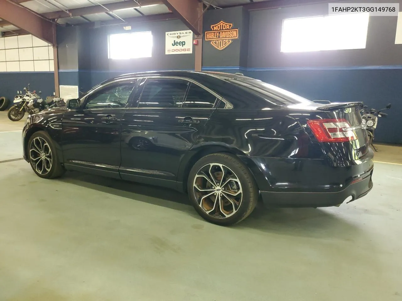 2016 Ford Taurus Sho VIN: 1FAHP2KT3GG149768 Lot: 71953904