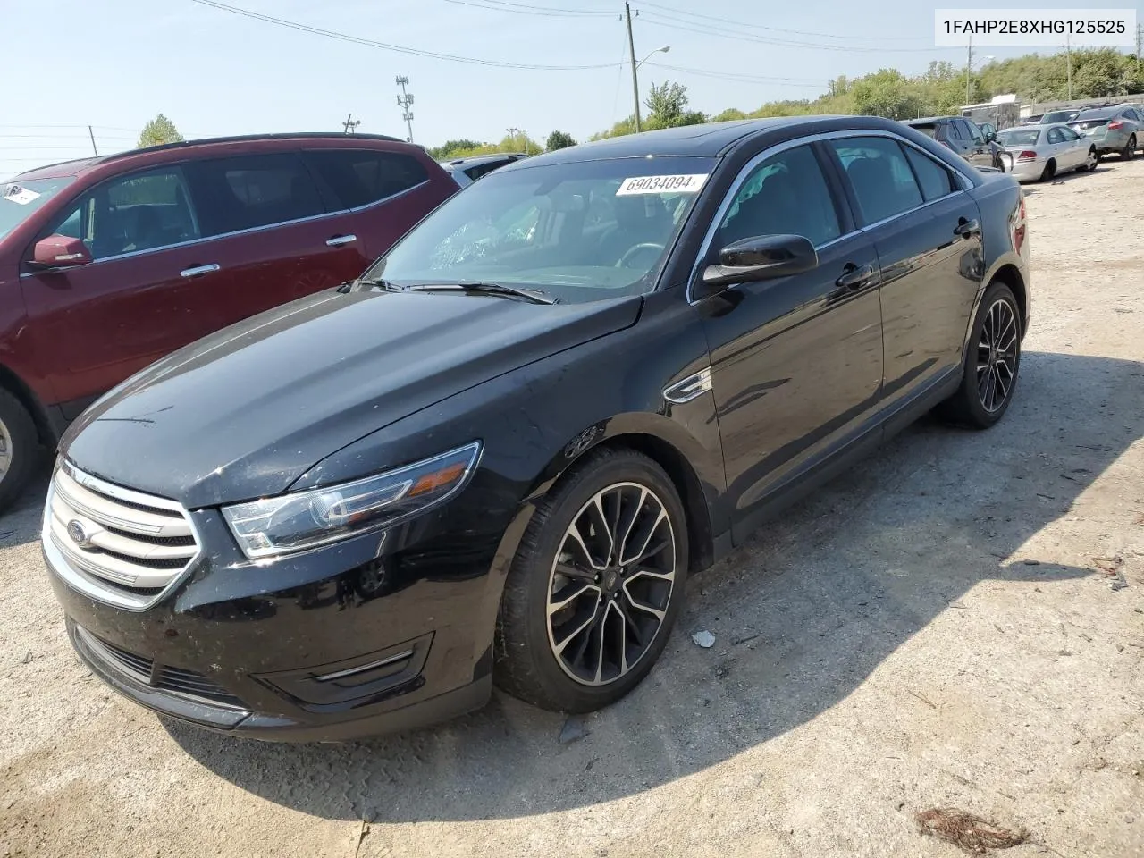 2017 Ford Taurus Sel VIN: 1FAHP2E8XHG125525 Lot: 69034094