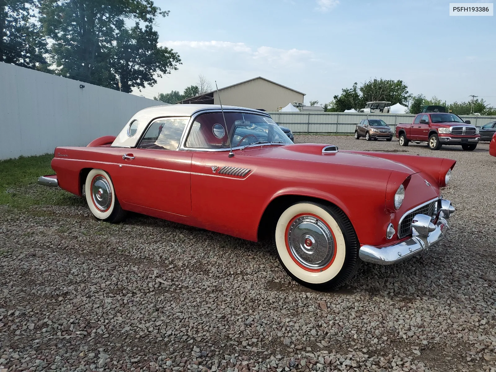 P5FH193386 1955 Ford Tbird