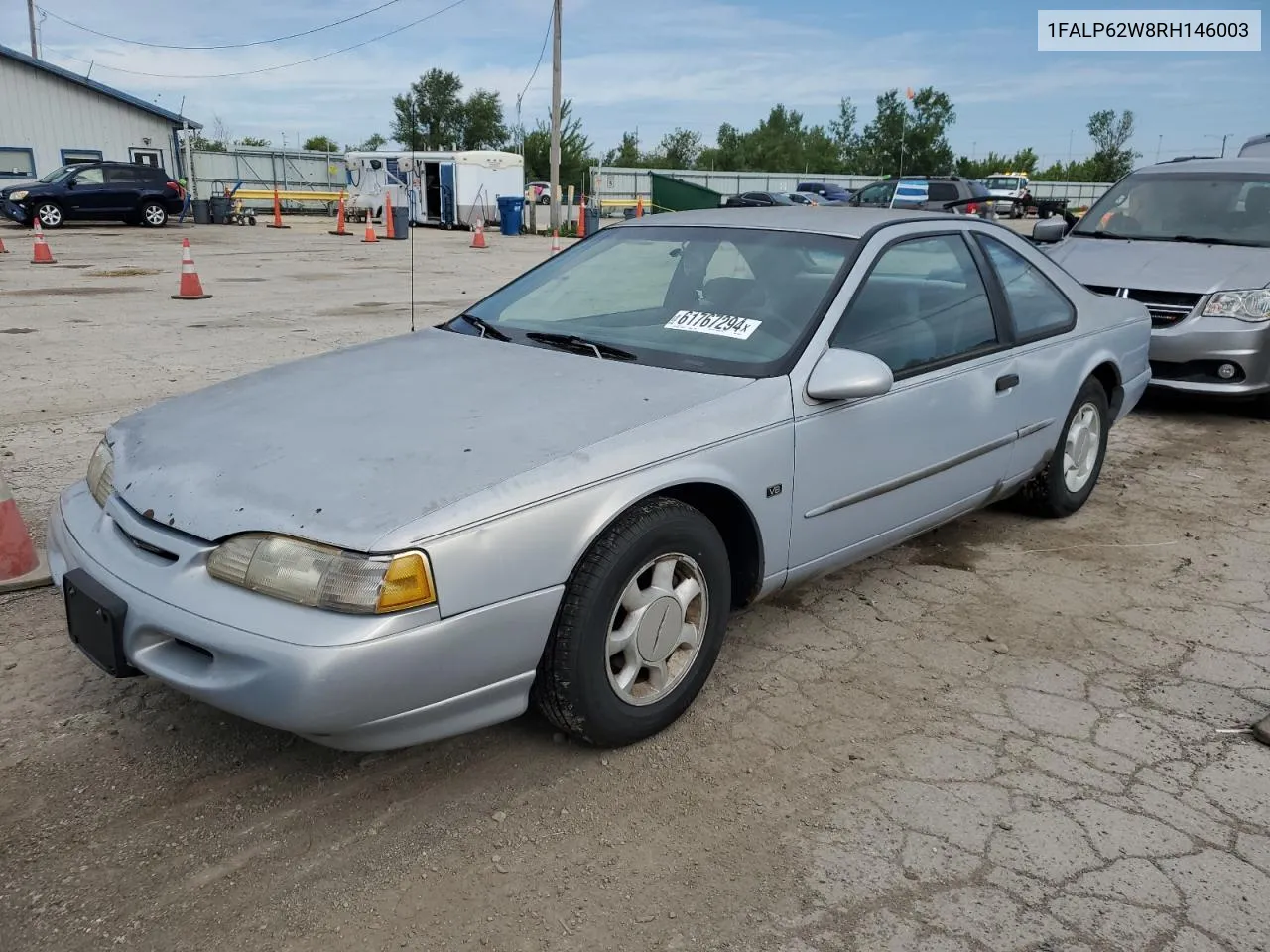 1994 Ford Thunderbird Lx VIN: 1FALP62W8RH146003 Lot: 61767294