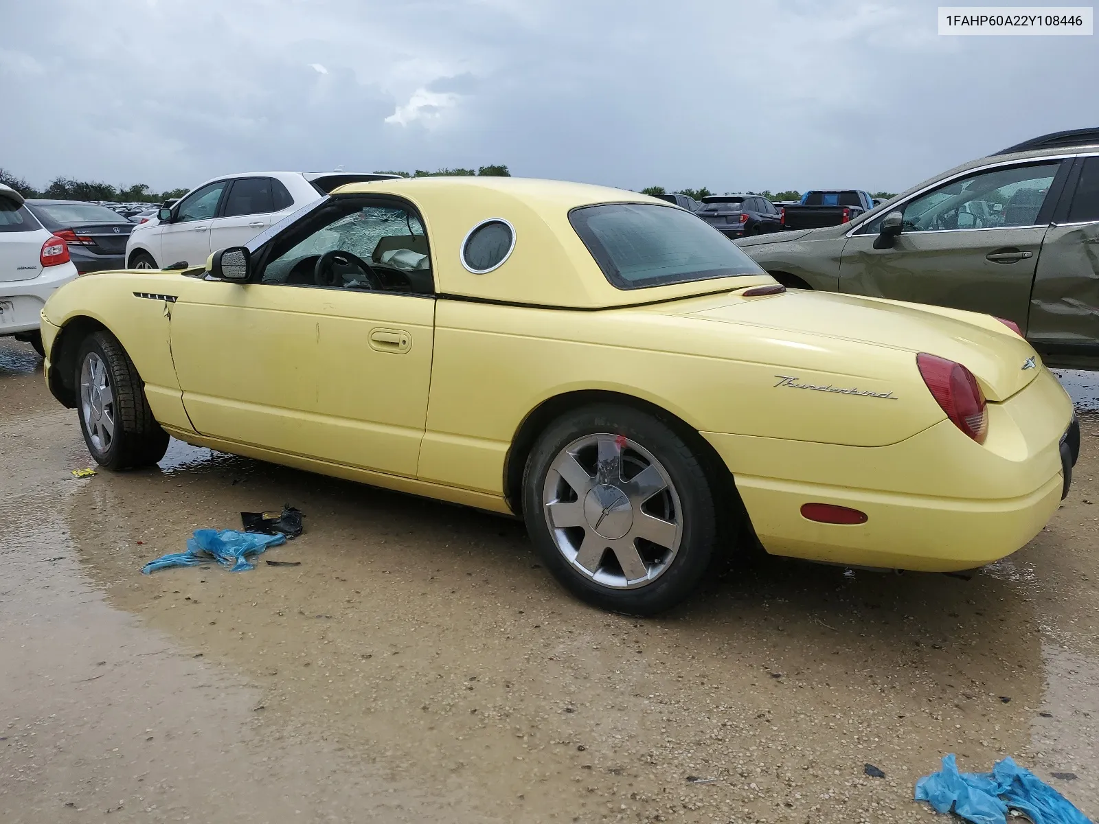 2002 Ford Thunderbird VIN: 1FAHP60A22Y108446 Lot: 54557924