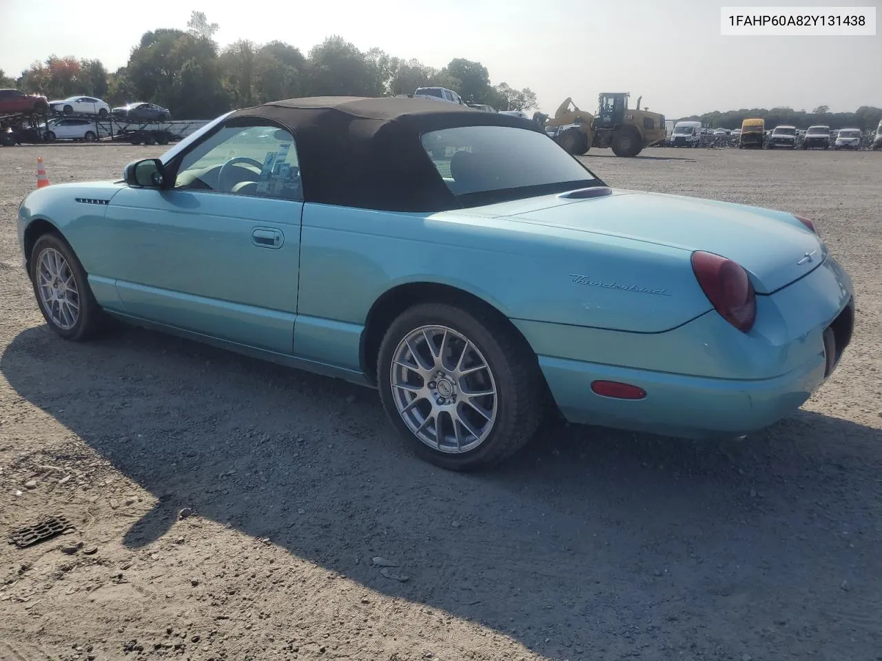 2002 Ford Thunderbird VIN: 1FAHP60A82Y131438 Lot: 70866254