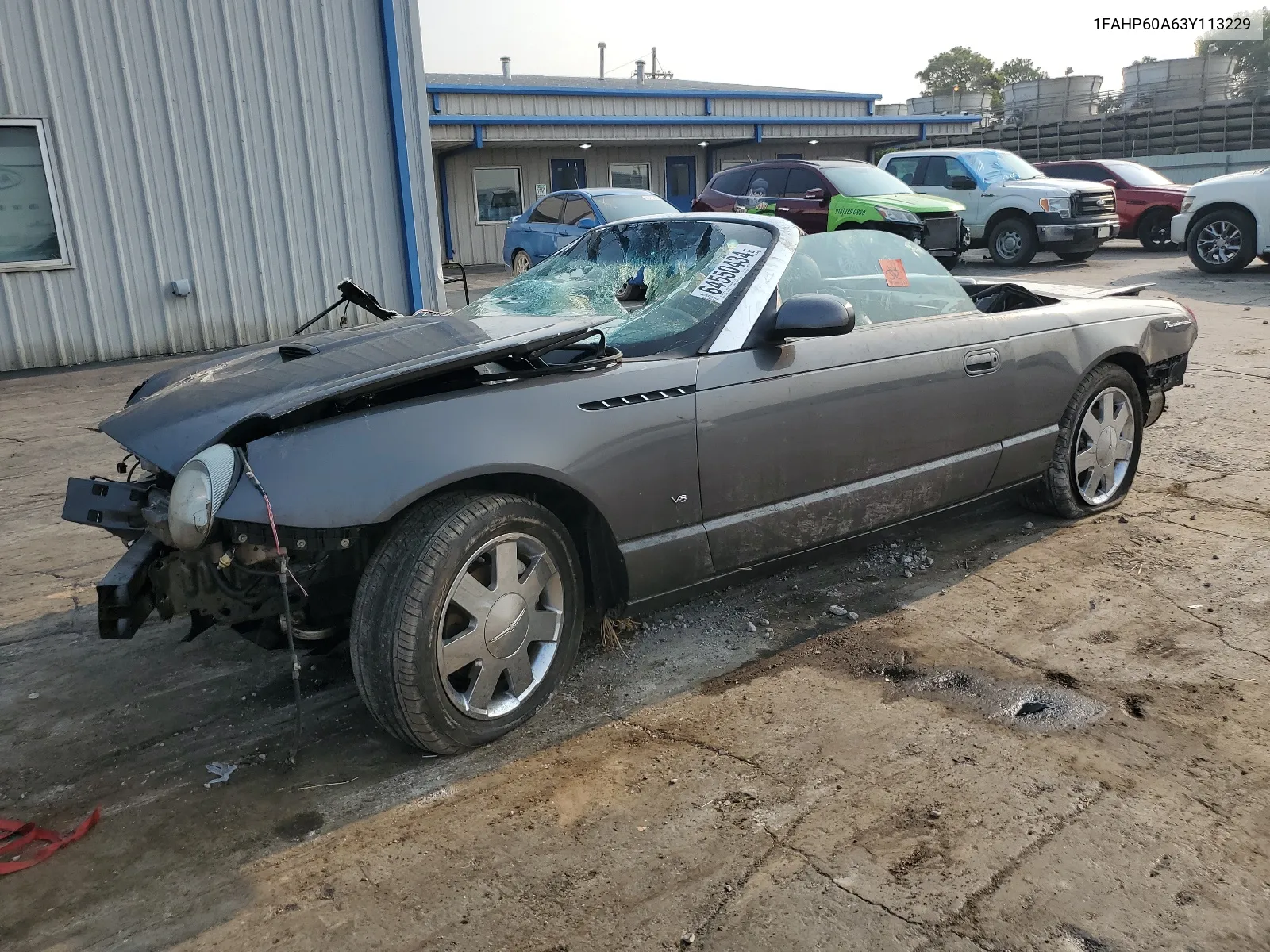 2003 Ford Thunderbird VIN: 1FAHP60A63Y113229 Lot: 64550434