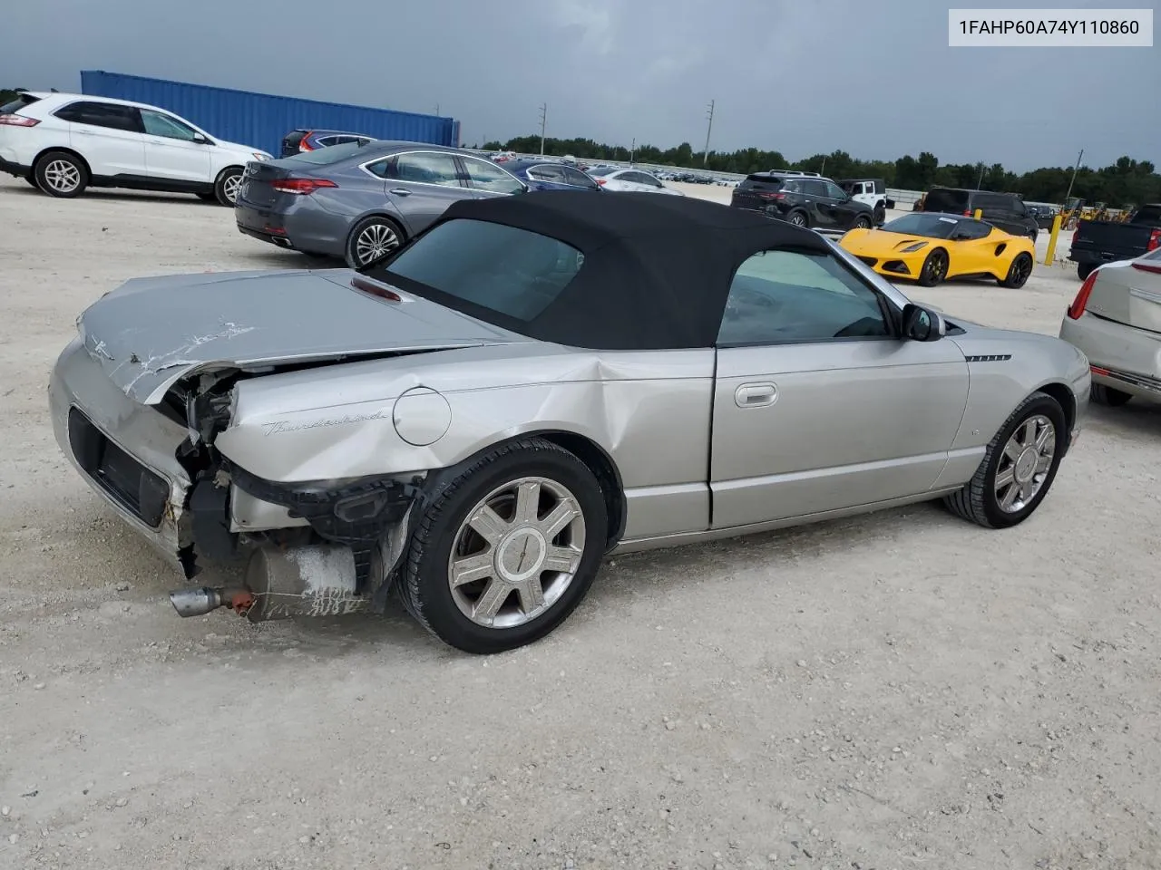 2004 Ford Thunderbird VIN: 1FAHP60A74Y110860 Lot: 69521994