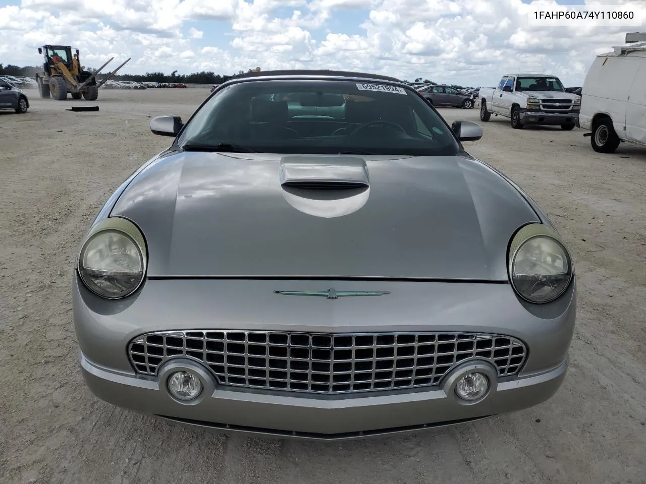 2004 Ford Thunderbird VIN: 1FAHP60A74Y110860 Lot: 69521994