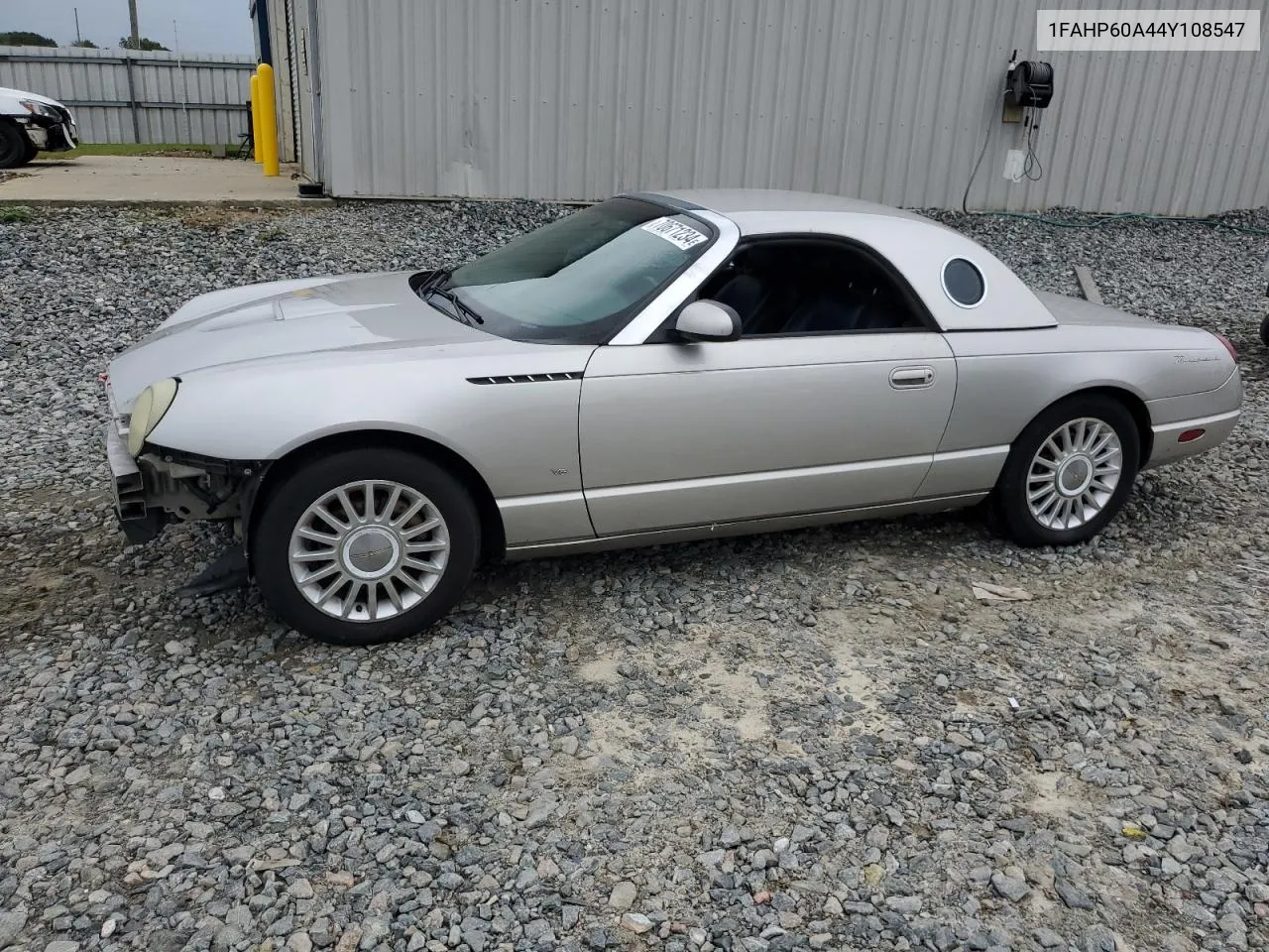 2004 Ford Thunderbird VIN: 1FAHP60A44Y108547 Lot: 70671234