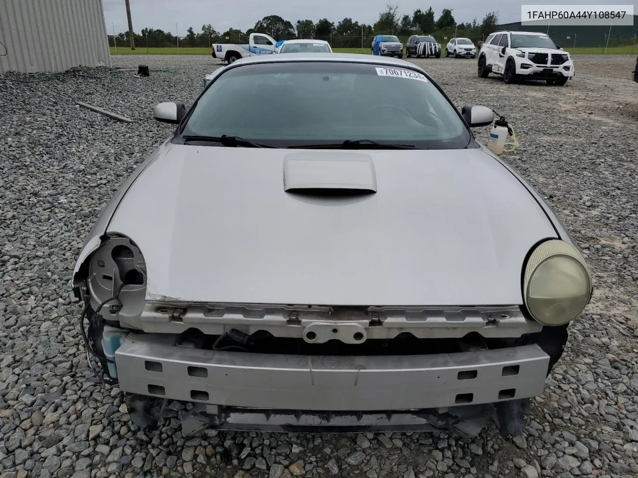 2004 Ford Thunderbird VIN: 1FAHP60A44Y108547 Lot: 70671234