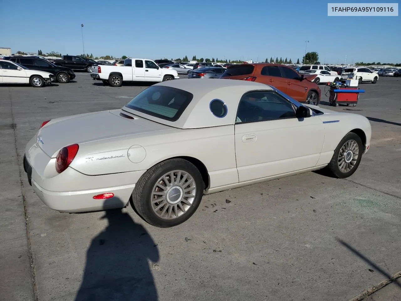 2005 Ford Thunderbird 50Th Anniversary VIN: 1FAHP69A95Y109116 Lot: 70281314