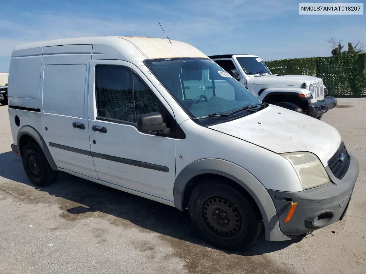 2010 Ford Transit Connect Xl VIN: NM0LS7AN1AT018207 Lot: 63021034