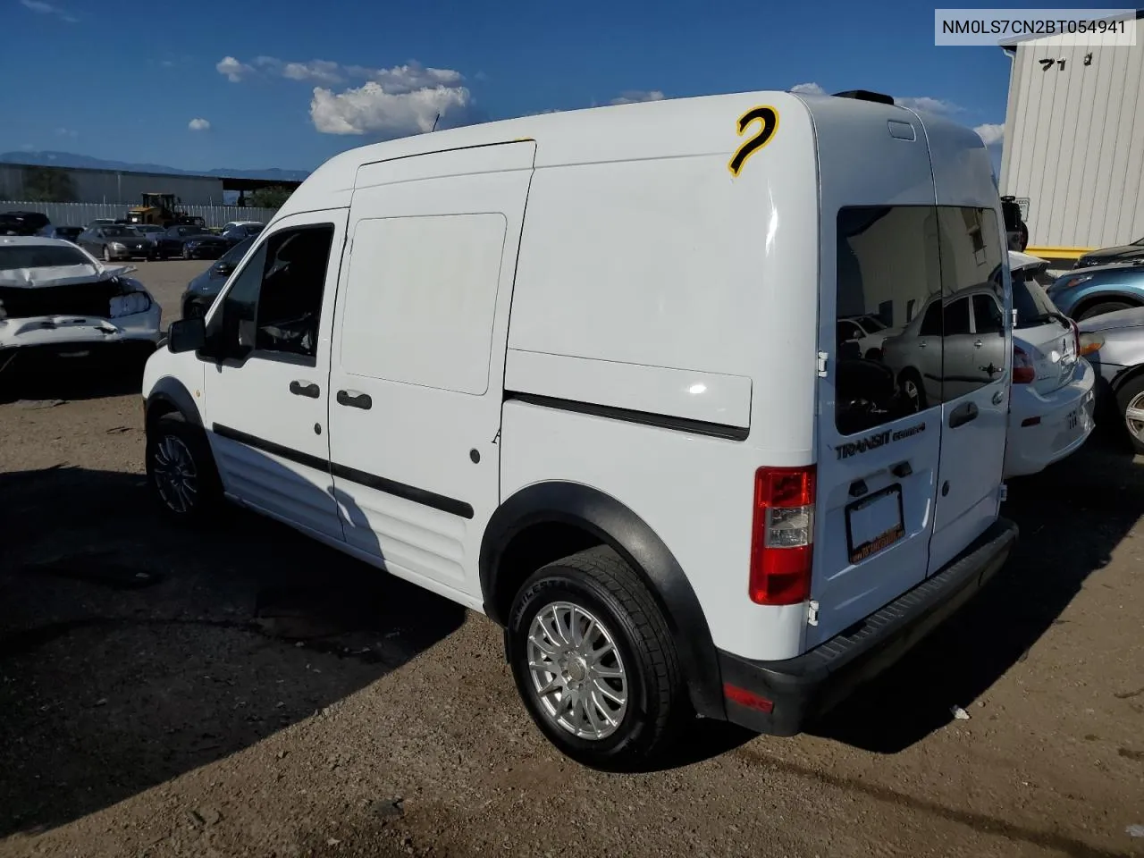 2011 Ford Transit Connect Xl VIN: NM0LS7CN2BT054941 Lot: 67349134