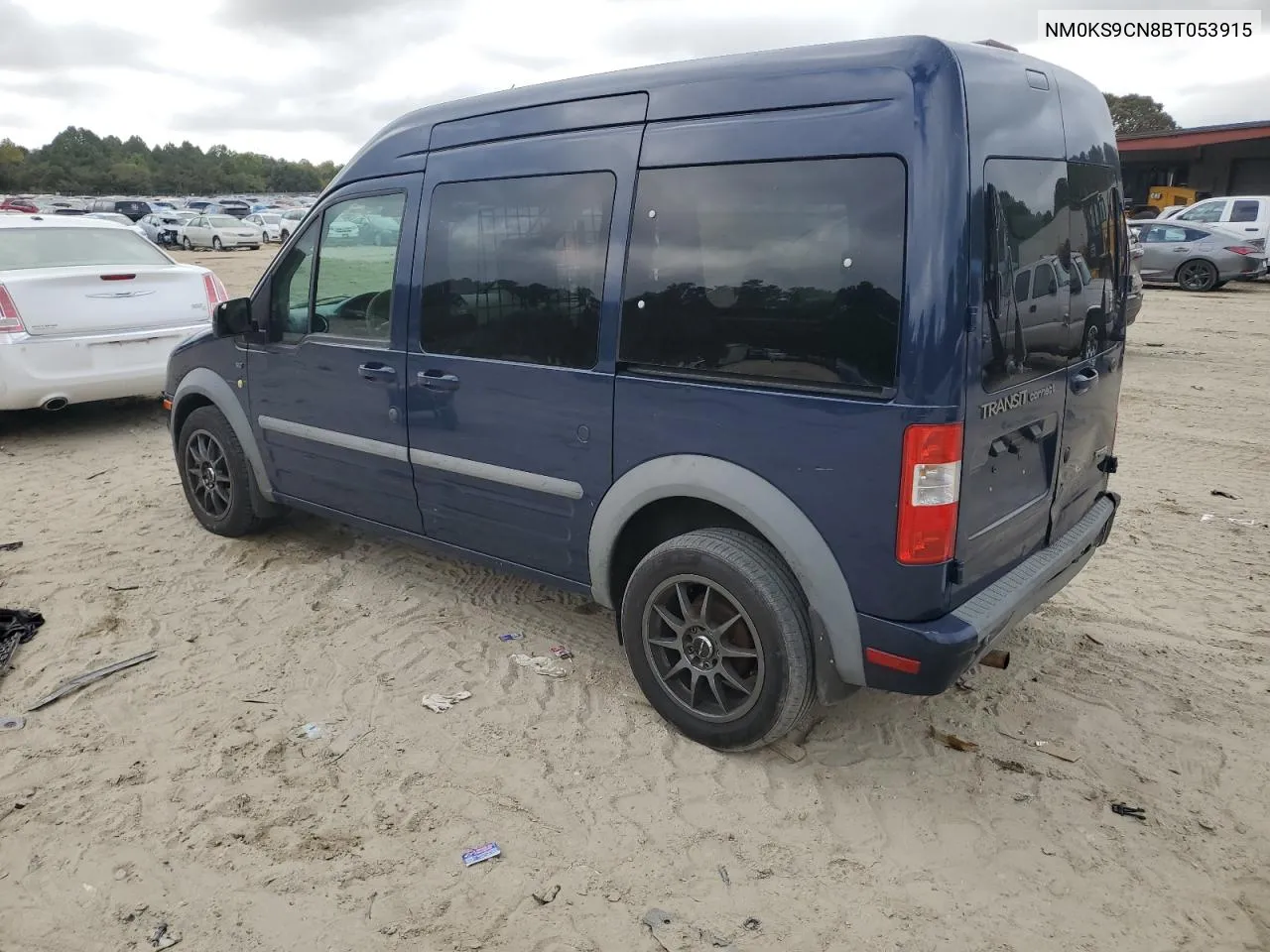 2011 Ford Transit Connect Xlt Premium VIN: NM0KS9CN8BT053915 Lot: 71573914