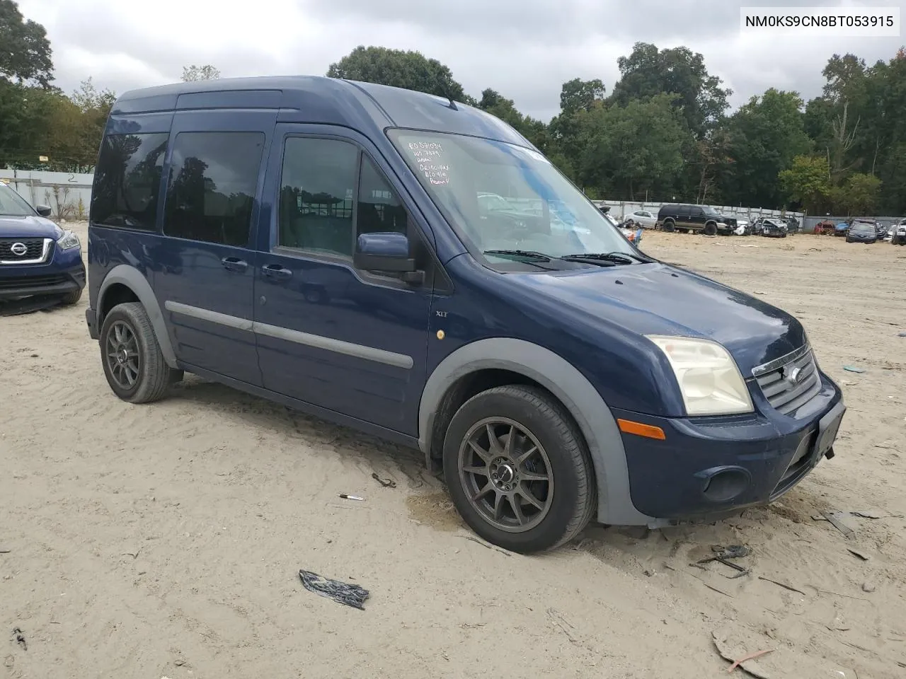 2011 Ford Transit Connect Xlt Premium VIN: NM0KS9CN8BT053915 Lot: 71573914