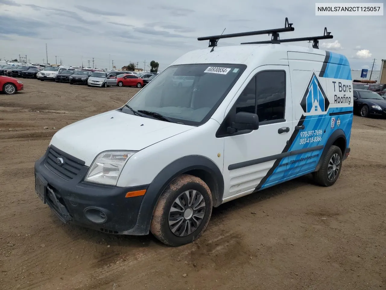 2012 Ford Transit Connect Xl VIN: NM0LS7AN2CT125057 Lot: 68930654