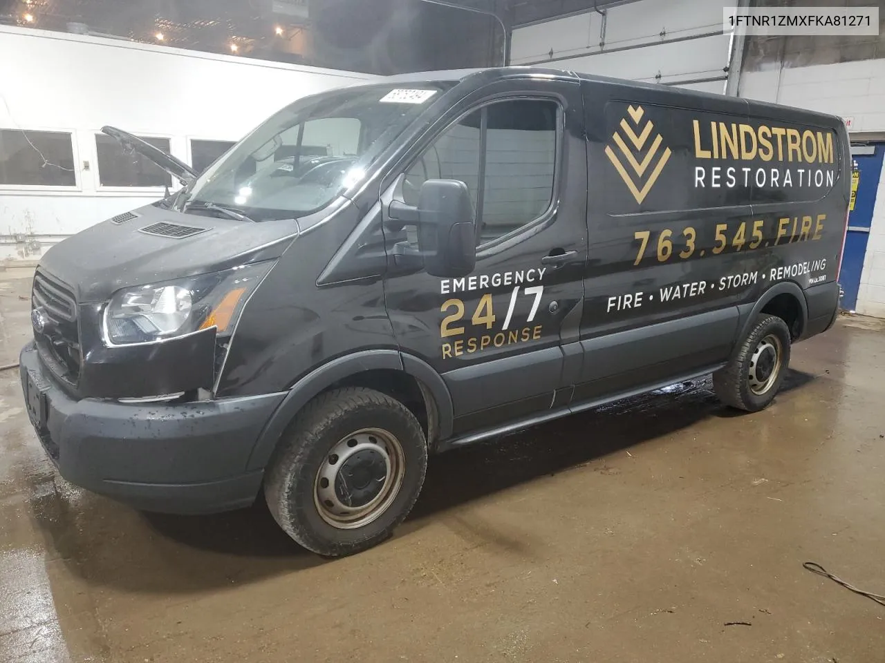 1FTNR1ZMXFKA81271 2015 Ford Transit T-250