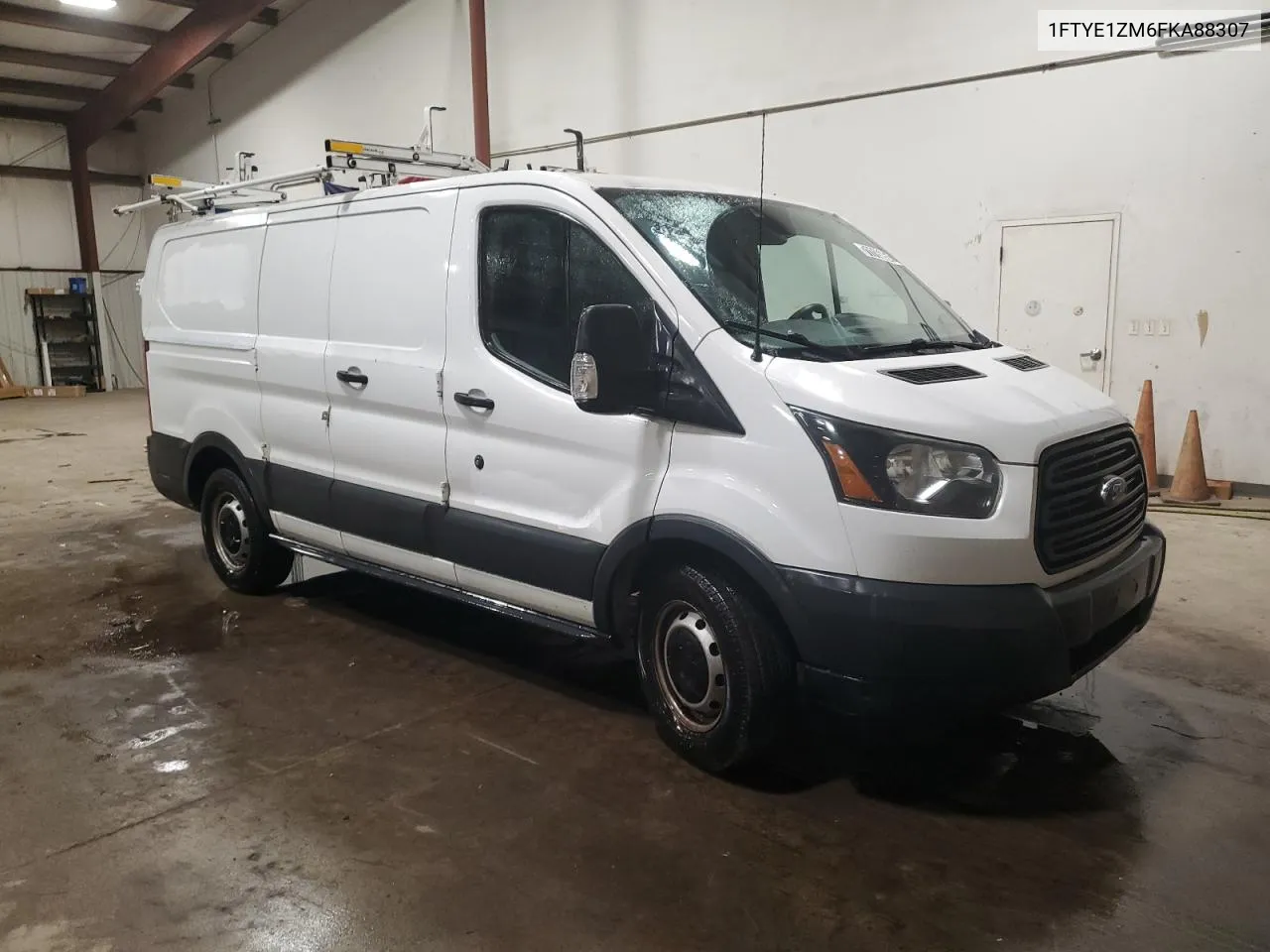 2015 Ford Transit T-150 VIN: 1FTYE1ZM6FKA88307 Lot: 71115954