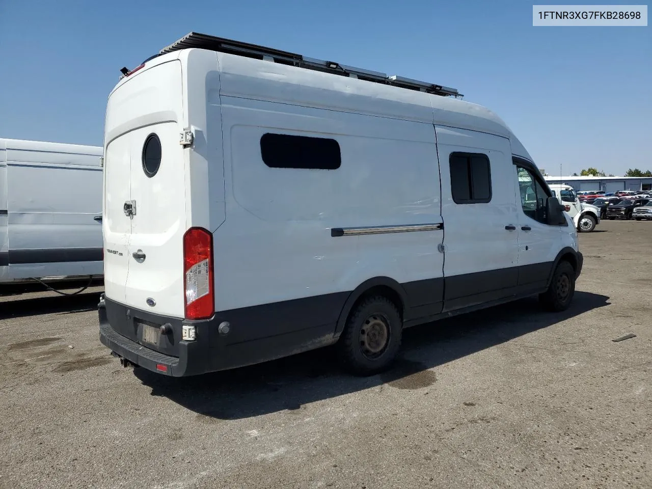 2015 Ford Transit T-250 VIN: 1FTNR3XG7FKB28698 Lot: 71372084