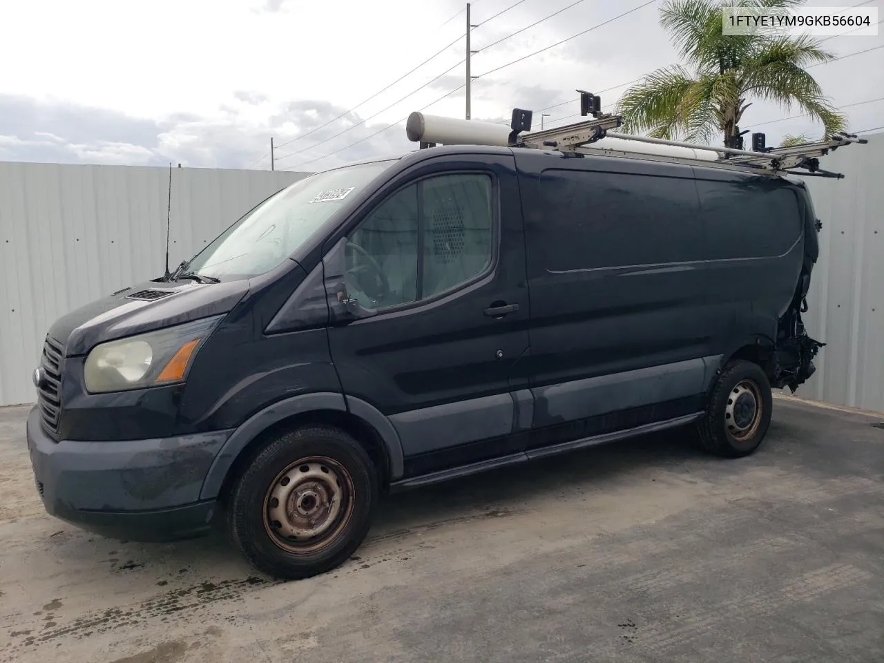 2016 Ford Transit T-150 VIN: 1FTYE1YM9GKB56604 Lot: 43738964