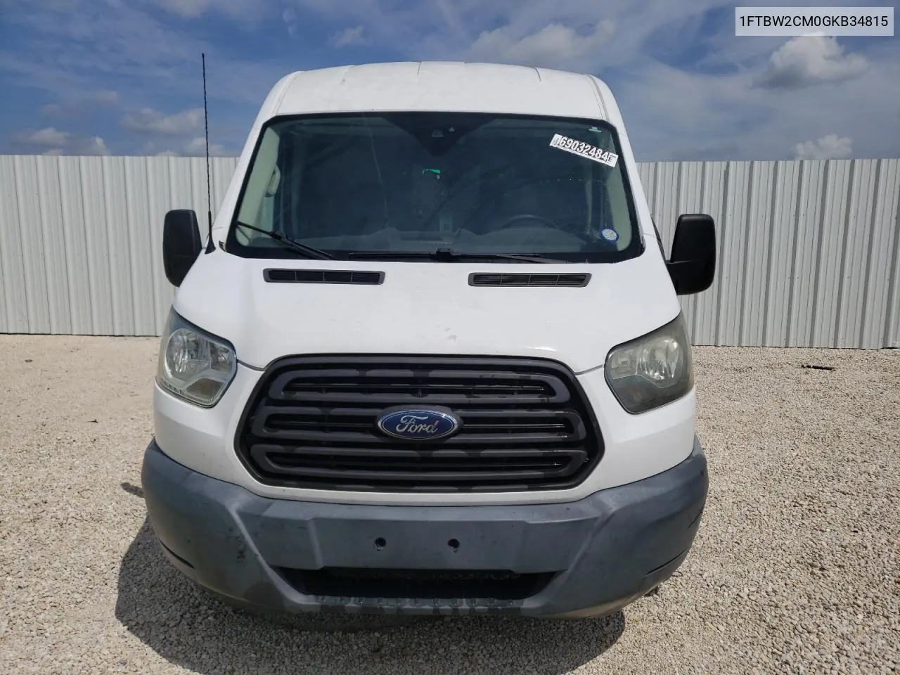 2016 Ford Transit T-350 VIN: 1FTBW2CM0GKB34815 Lot: 69032484