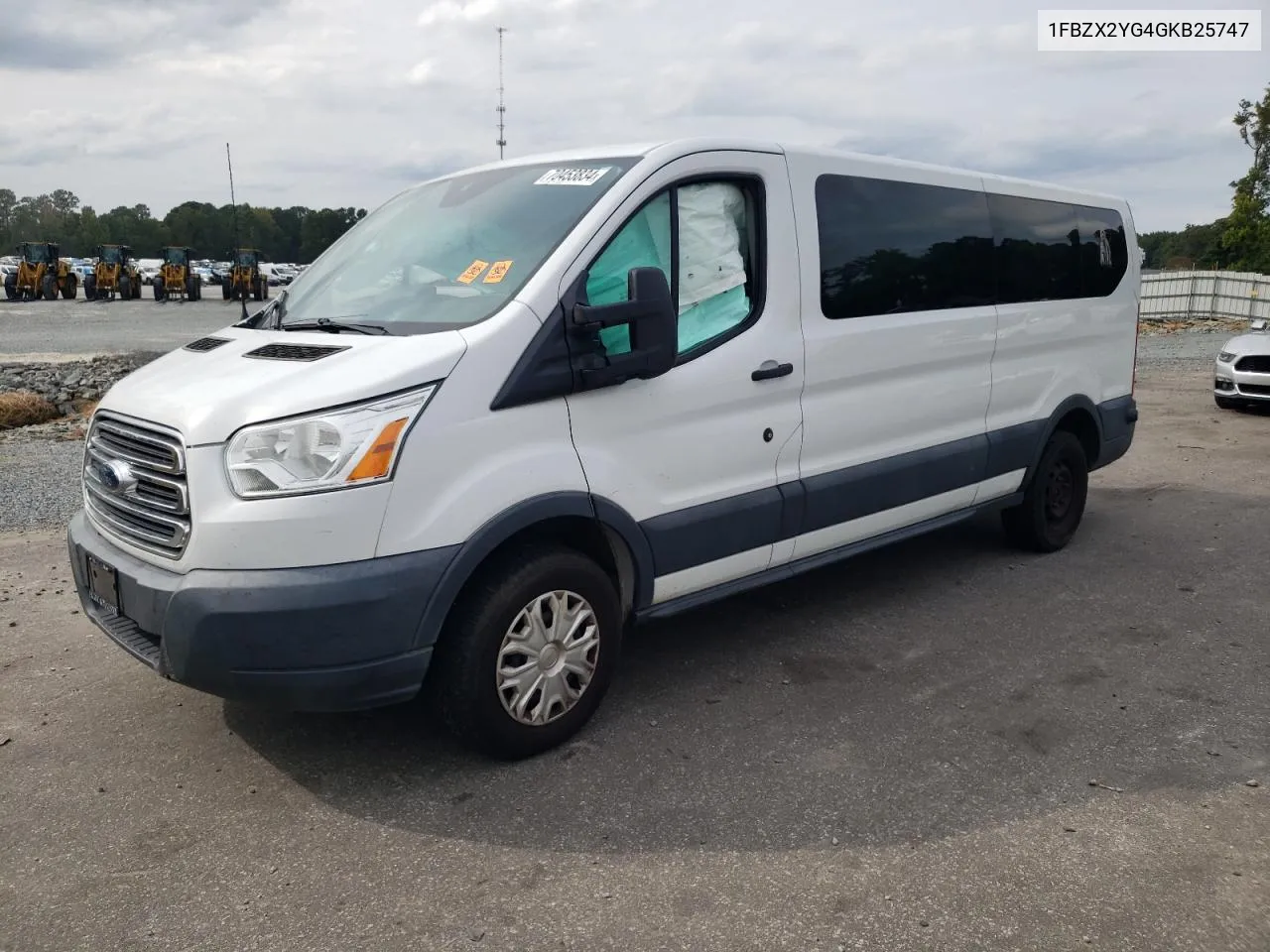 2016 Ford Transit T-350 VIN: 1FBZX2YG4GKB25747 Lot: 70453834