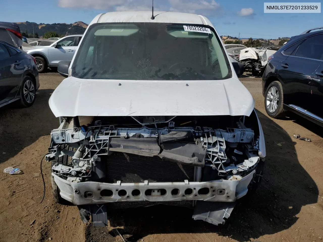 2016 Ford Transit Connect Xl VIN: NM0LS7E72G1233529 Lot: 70523204