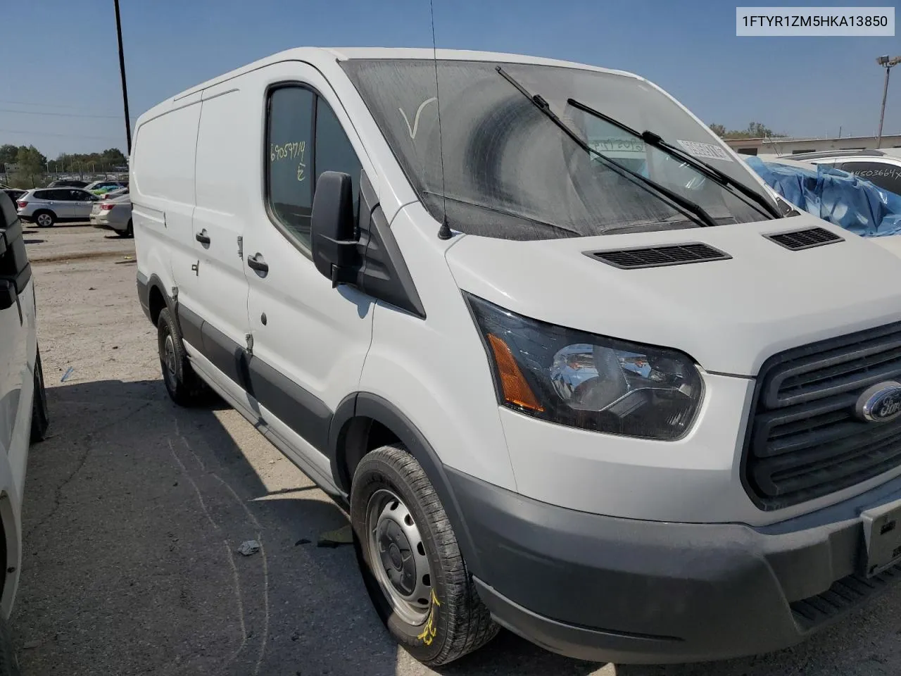 2017 Ford Transit T-250 VIN: 1FTYR1ZM5HKA13850 Lot: 69059714