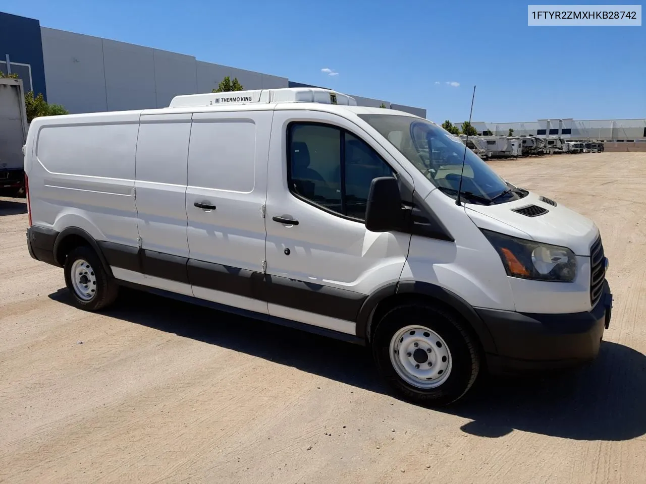 2017 Ford Transit T-250 VIN: 1FTYR2ZMXHKB28742 Lot: 69509564