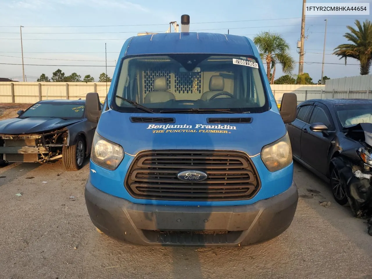 1FTYR2CM8HKA44654 2017 Ford Transit T-250