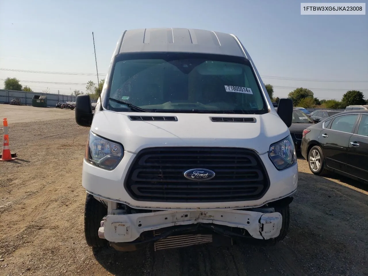 2018 Ford Transit T-350 VIN: 1FTBW3XG6JKA23008 Lot: 71805514