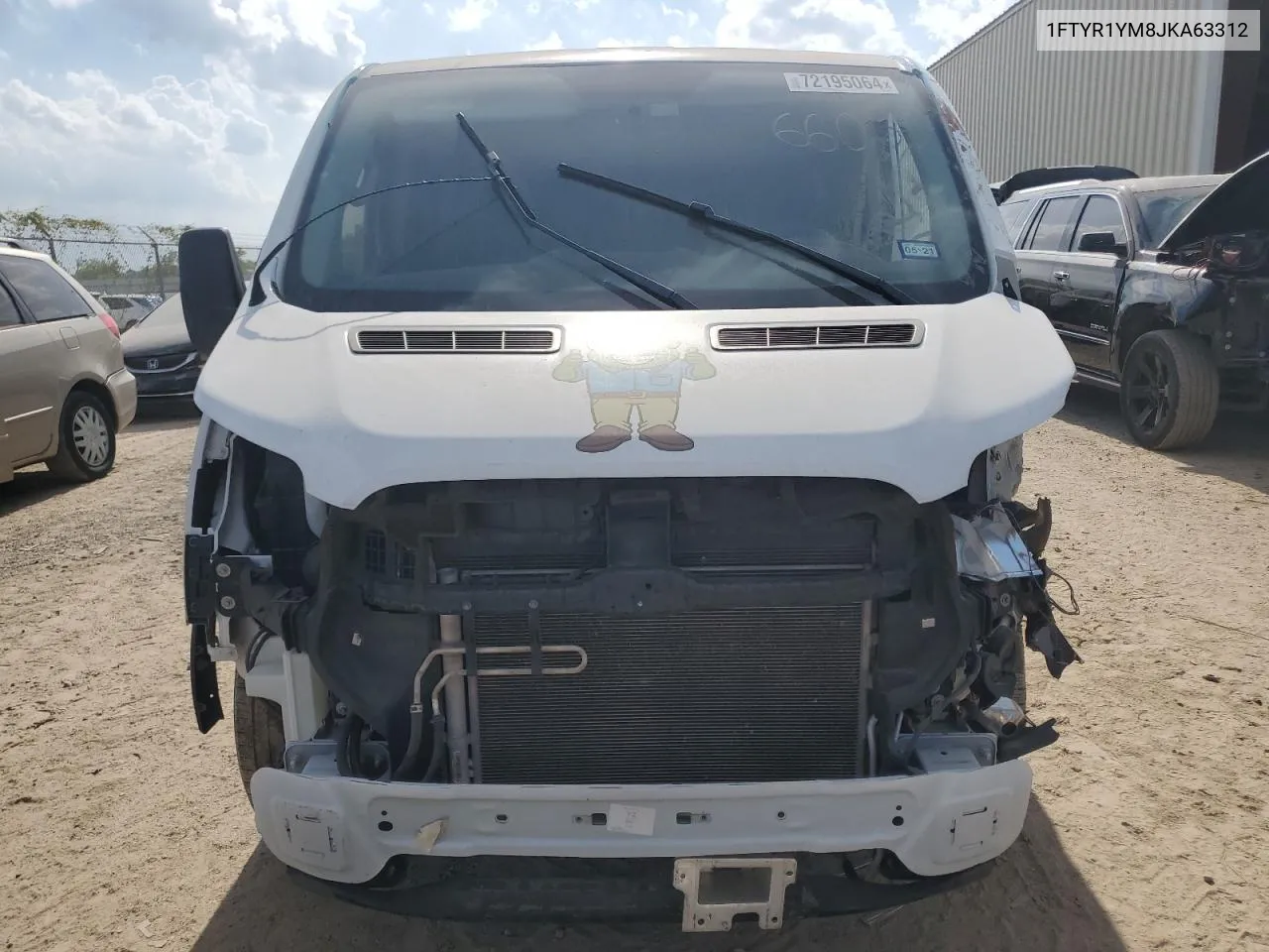 1FTYR1YM8JKA63312 2018 Ford Transit T-250