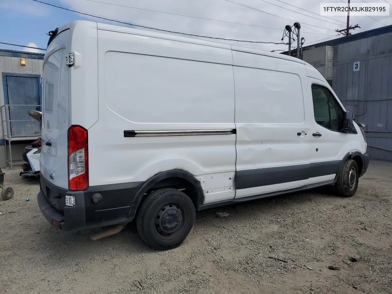 1FTYR2CM3JKB29195 2018 Ford Transit T-250