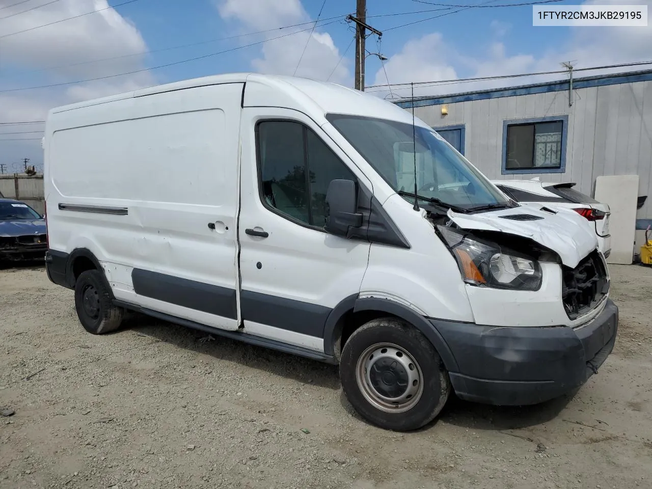 2018 Ford Transit T-250 VIN: 1FTYR2CM3JKB29195 Lot: 72435594