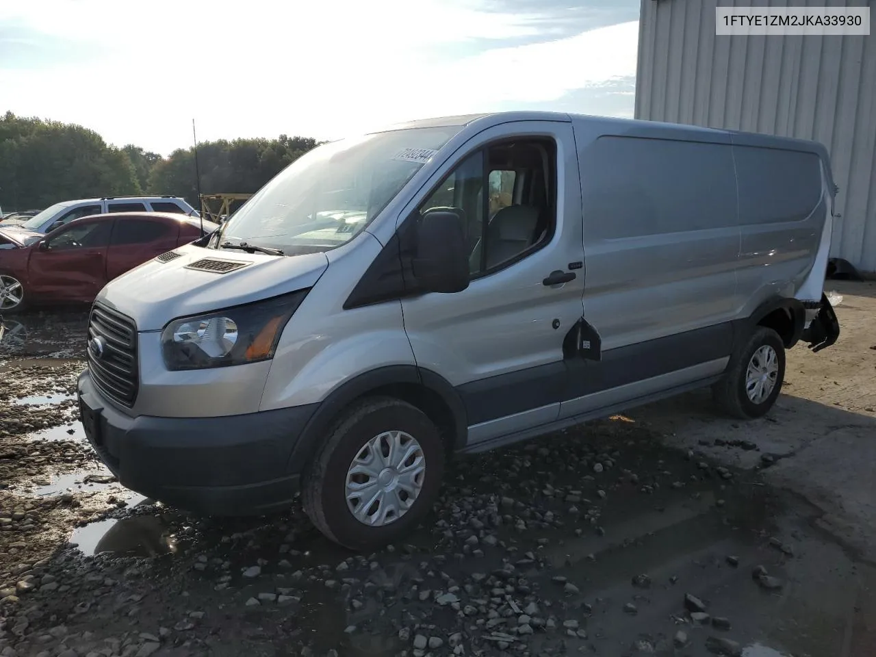 2018 Ford Transit T-150 VIN: 1FTYE1ZM2JKA33930 Lot: 72492344