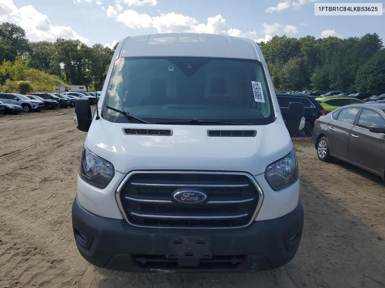 2020 Ford Transit T-250 VIN: 1FTBR1C84LKB53625 Lot: 69091674