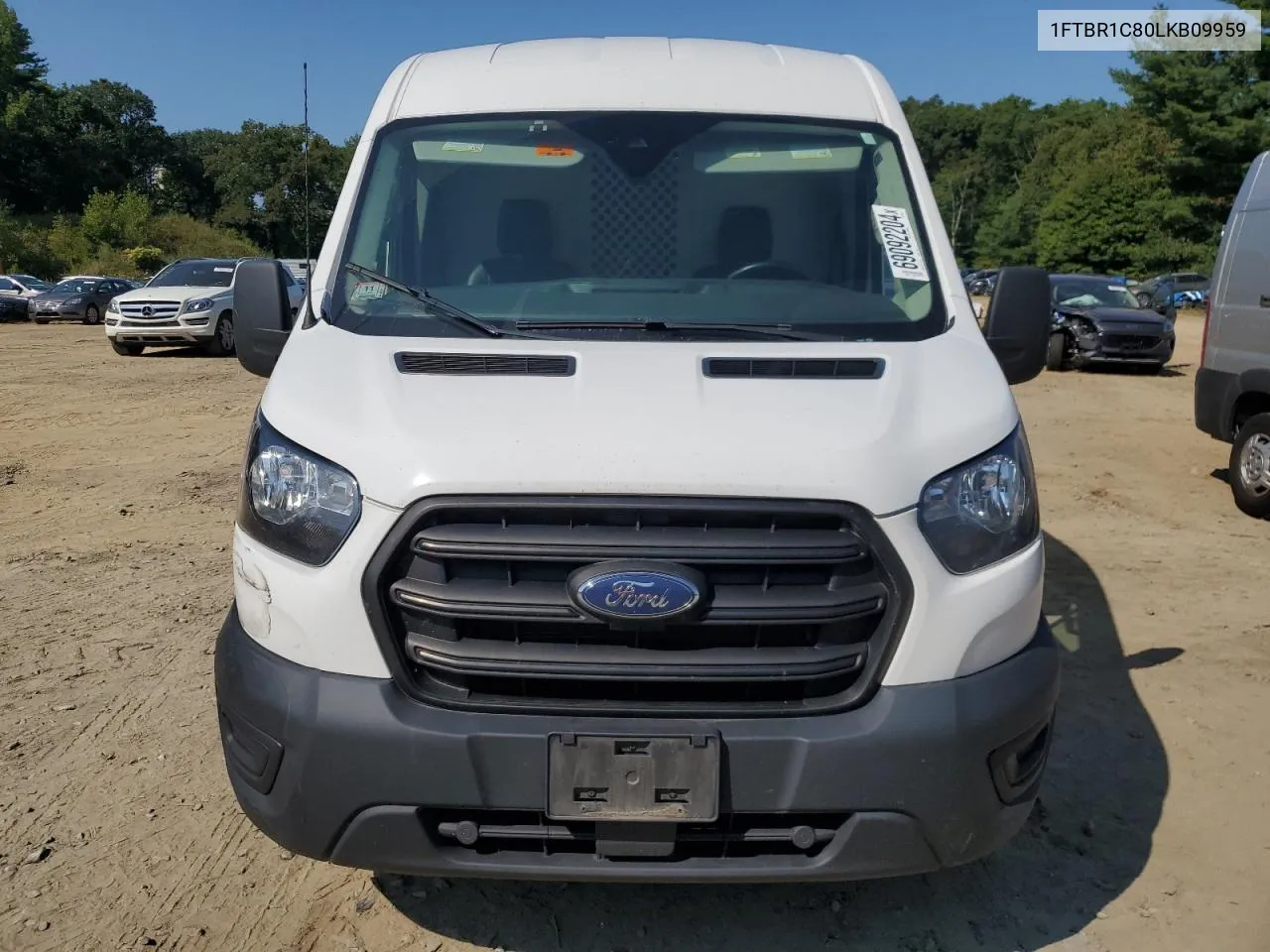 2020 Ford Transit T-250 VIN: 1FTBR1C80LKB09959 Lot: 69092204