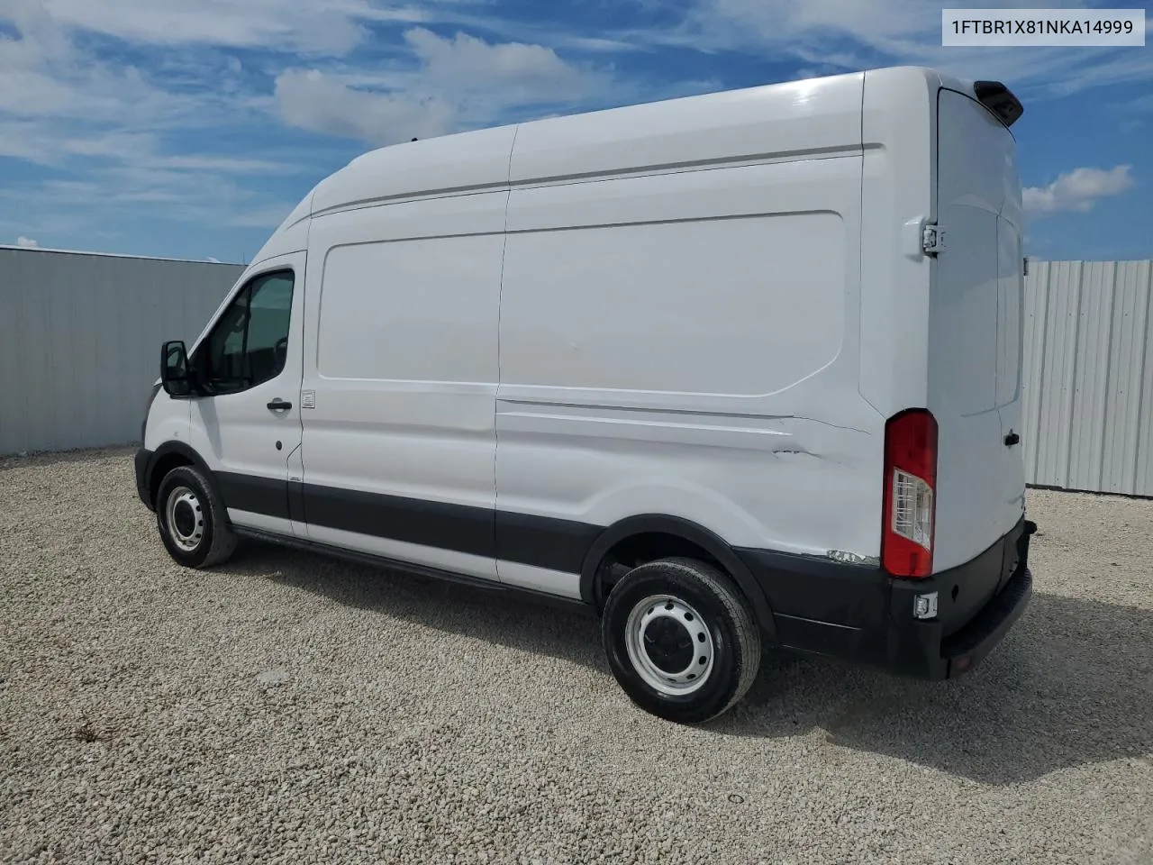 1FTBR1X81NKA14999 2022 Ford Transit T-250