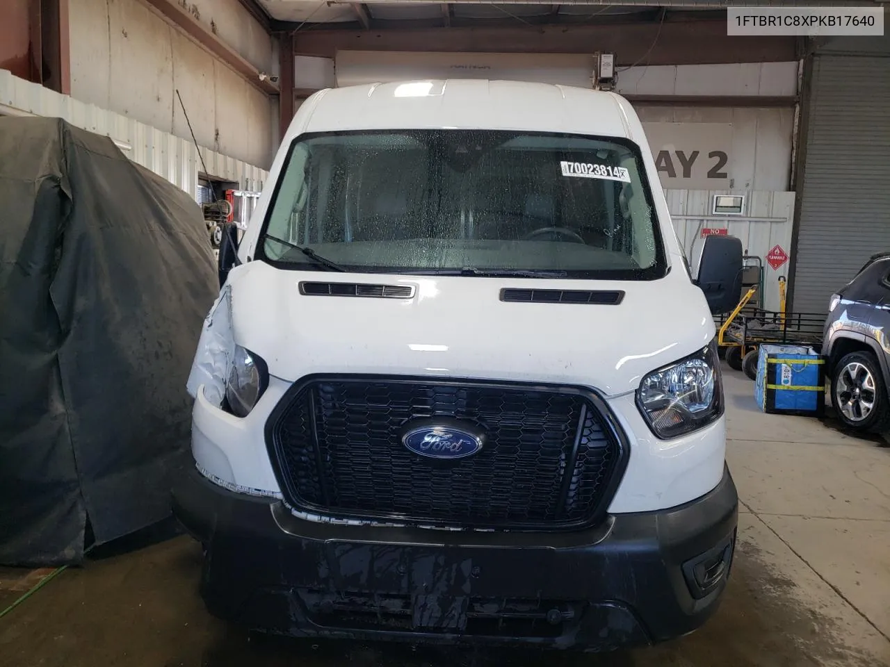 2023 Ford Transit T-250 VIN: 1FTBR1C8XPKB17640 Lot: 70023814