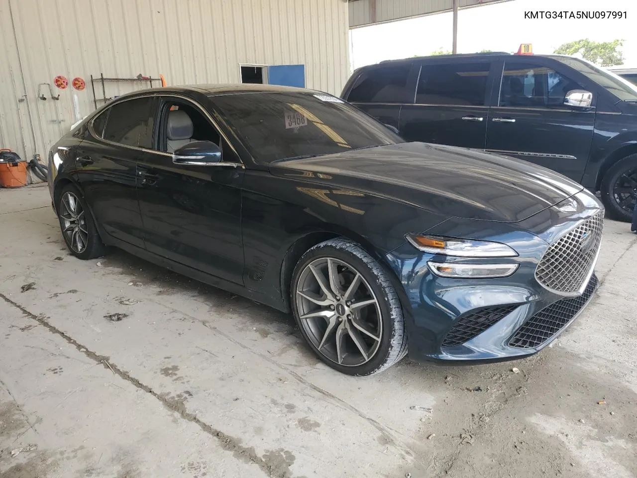 2022 Genesis G70 Base VIN: KMTG34TA5NU097991 Lot: 72051854