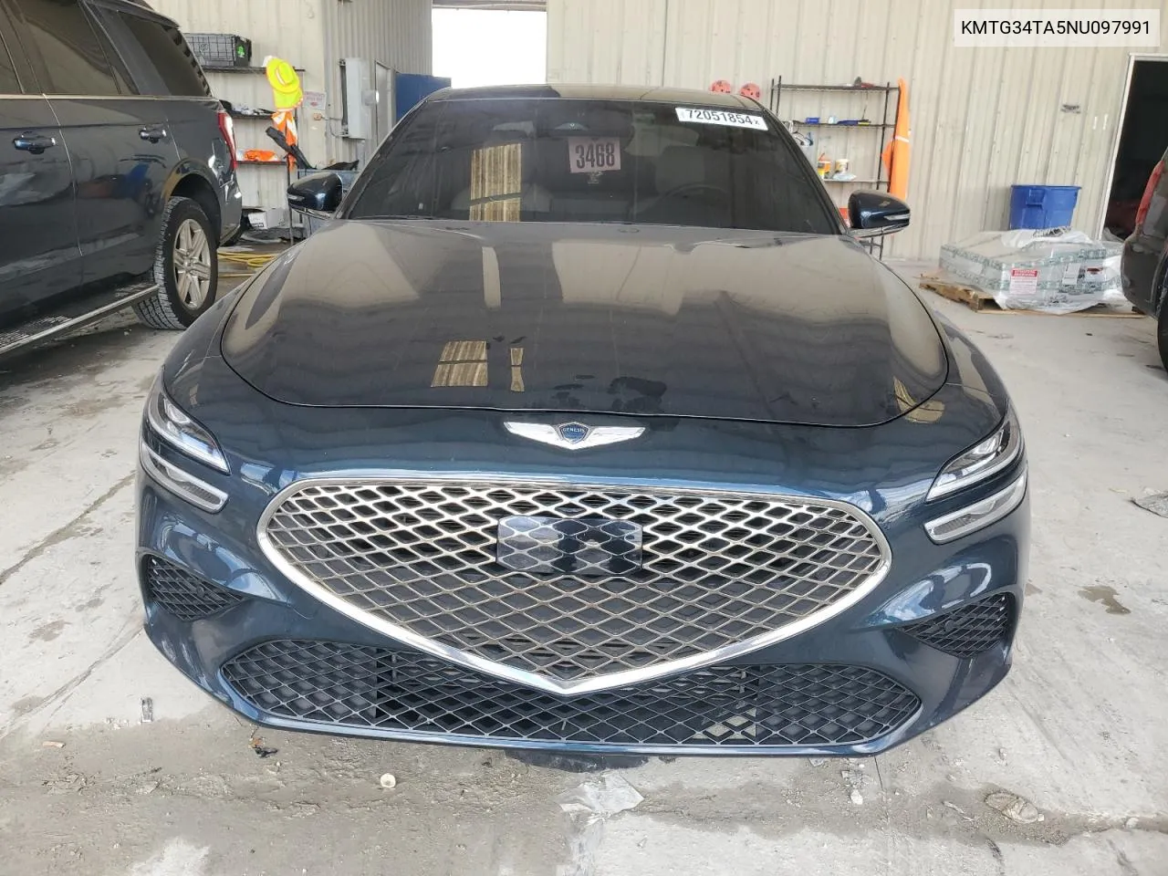 KMTG34TA5NU097991 2022 Genesis G70 Base