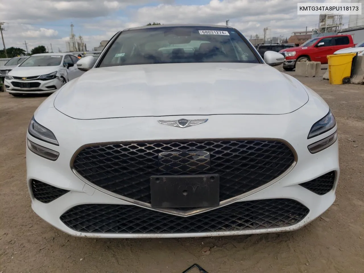 2023 Genesis G70 Base VIN: KMTG34TA8PU118173 Lot: 68031274